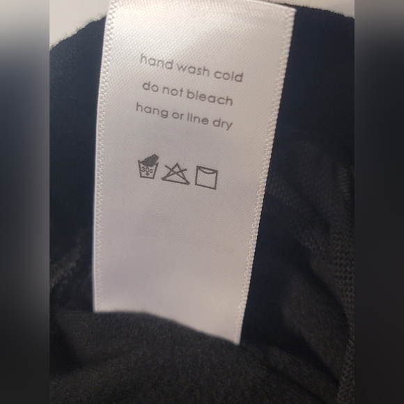 NAKED WARDROBE A Little Meshed Up XS Black Leggings, sheer, sexy mesh insert - Picture 2 of 10